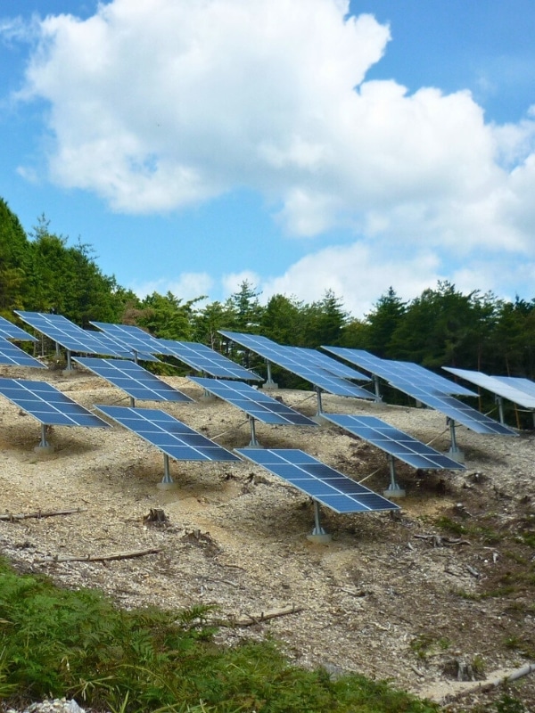 ground mount solar system