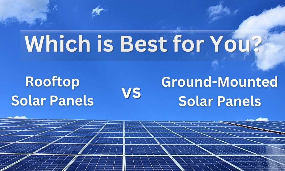 rooftop solar vs ground-mounted