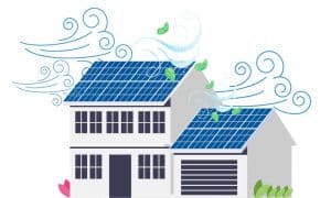 solar panels for high-wind areas australia