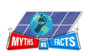 carbon footprint of solar