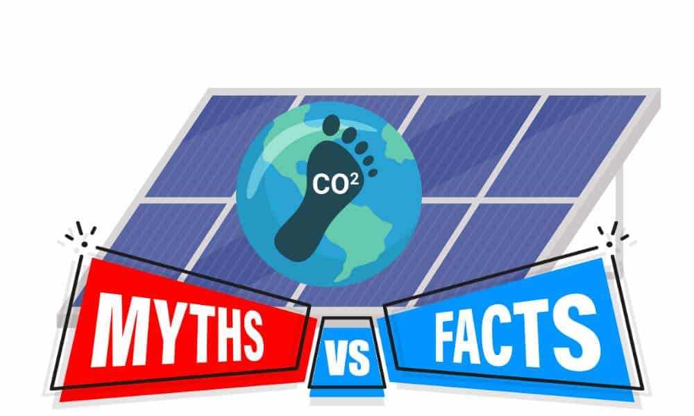 carbon footprint of solar