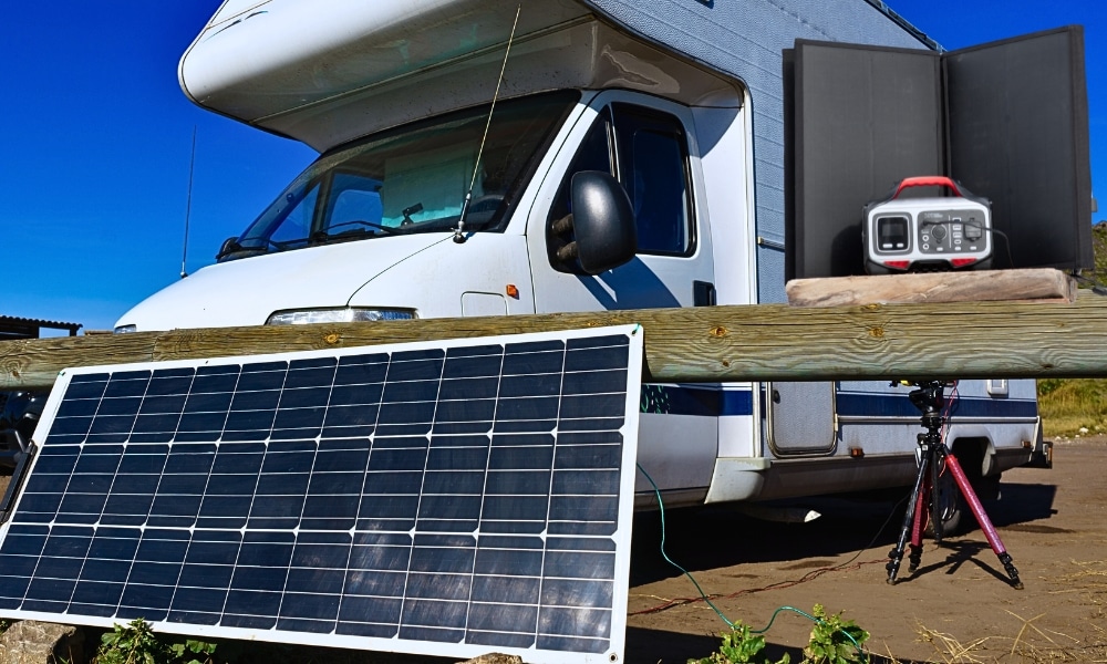 solar panels for camping
