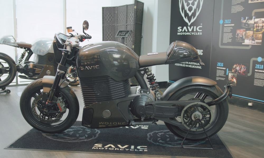 Savic C-Series electric motorcycle is customisable