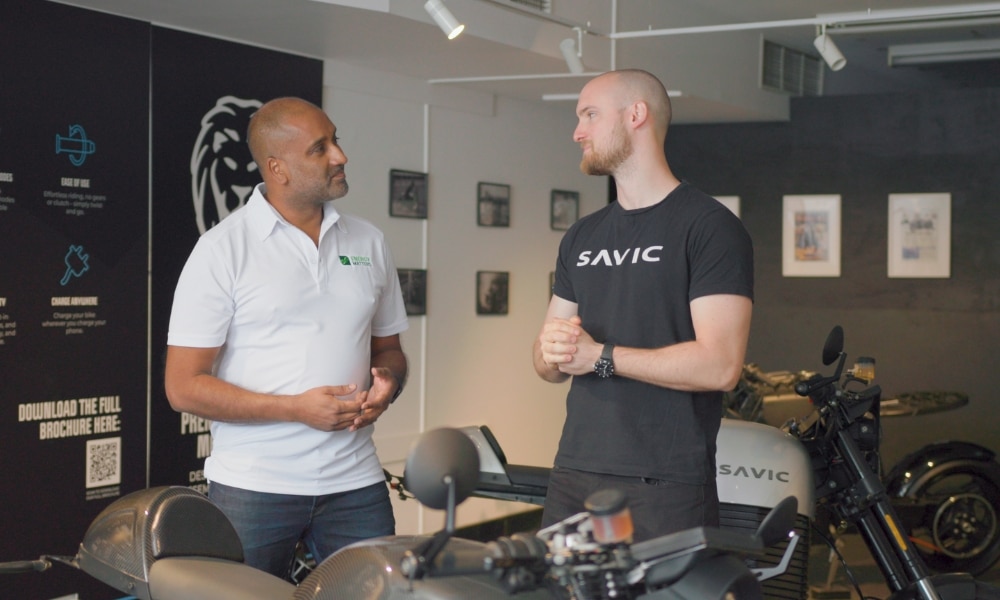 Roshan Ramnarain and Dennis Savic