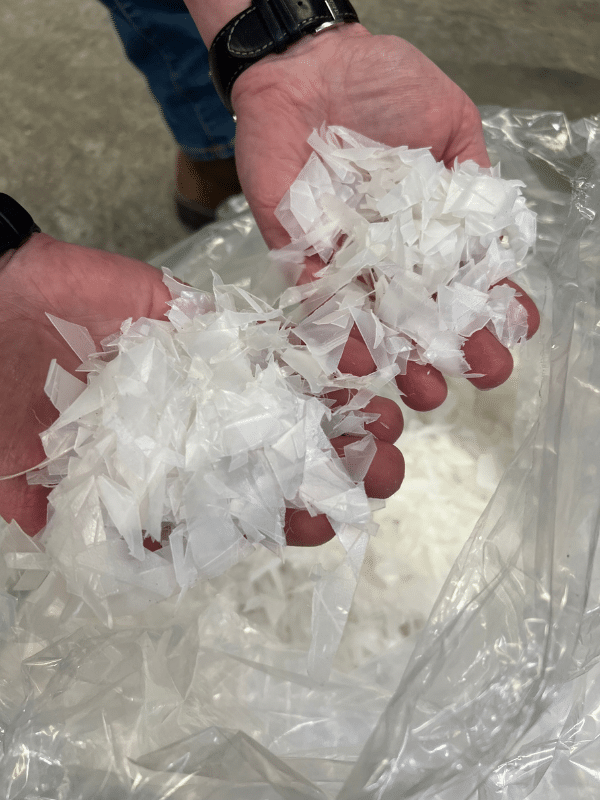 Popit milk bottle flakes