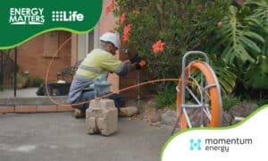 Momentum Energy Electrification with Goodbye Gas