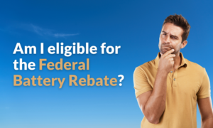 Am I eligible for the Federal Battery Rebate