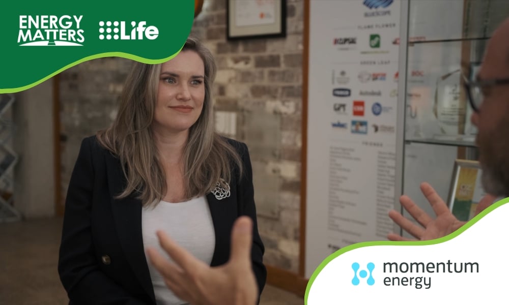 Momentum Energy Wollongong University VPP and VSS Energy Matters TV