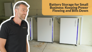 Battery Storage for Small Business: Keeping Power Flowing and Bills Down