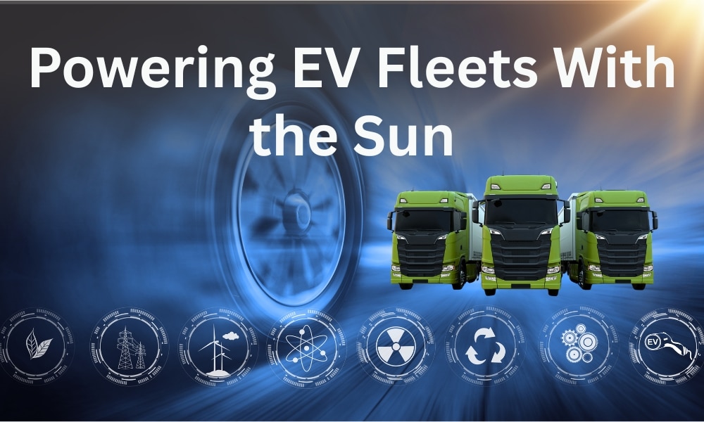 EV fleet solar