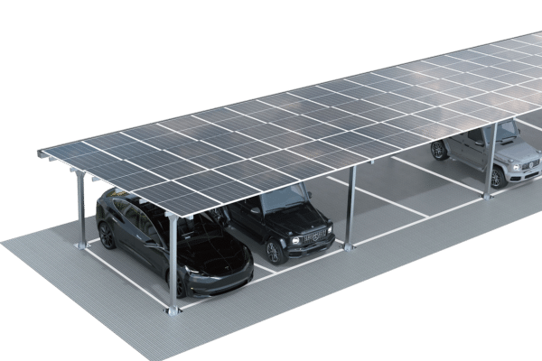 Strix Series – Light steel commercial solar carport
