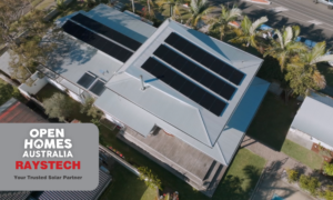 Open Homes Australia Raystech RESINC Solar LONGi Sungrow