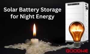 battery storage for night energy