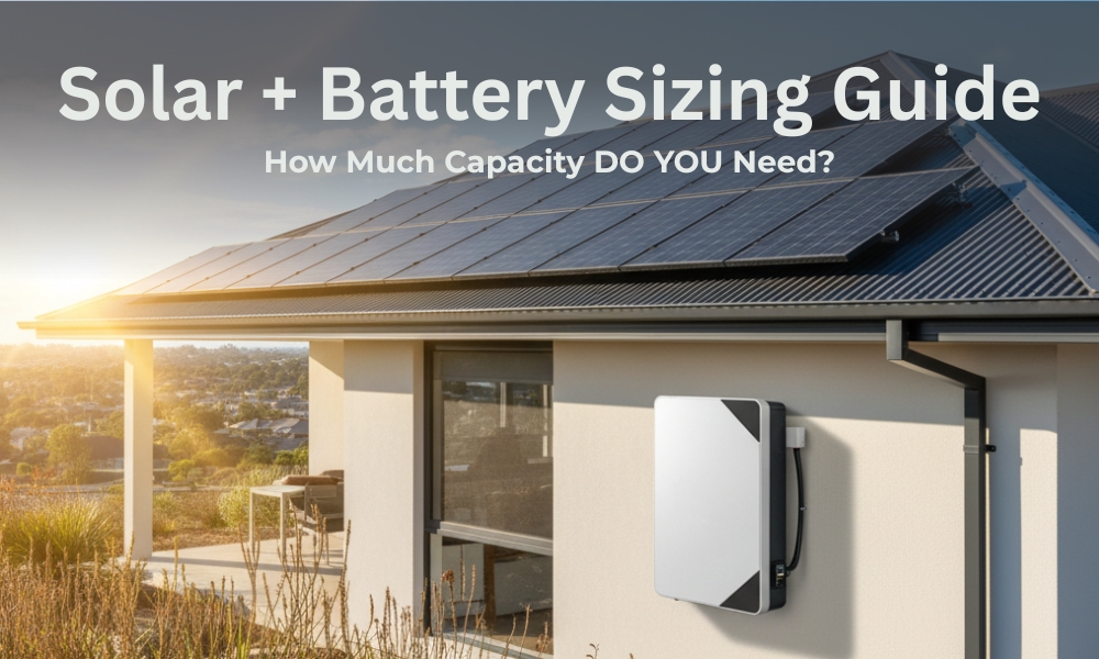solar battery sizing Australia solar battery sizing Australia