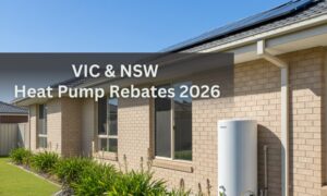 heat pump hot water system rebates