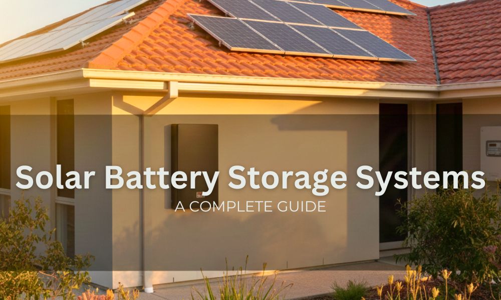 solar battery storage system