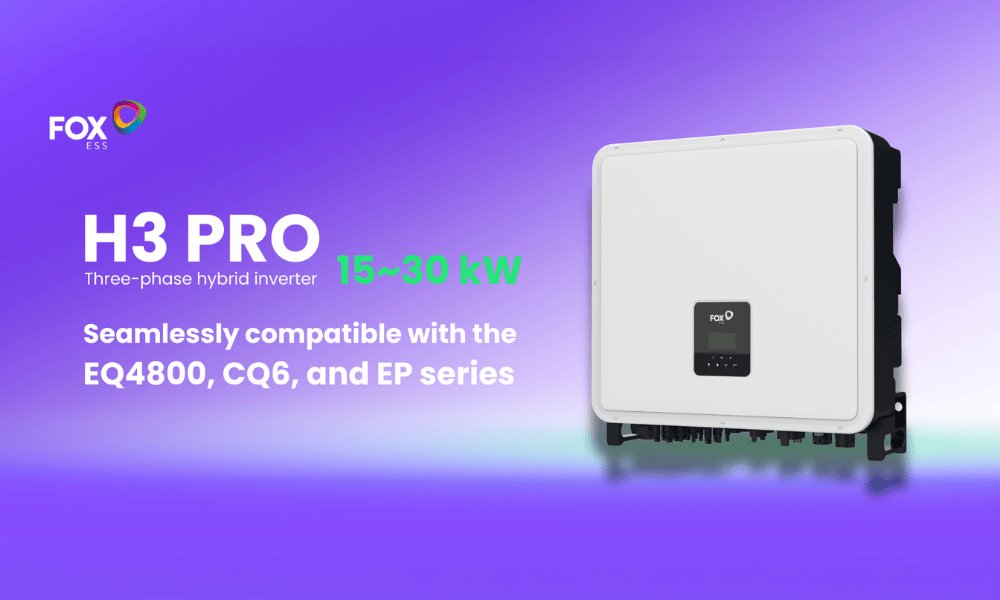 Fox ESS H3 Pro Three-phase Hybrid Inverter Fox ESS H3 Pro Three-phase Hybrid Inverter
