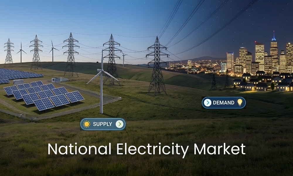 national electricity market price and demand