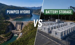 pumped hydro vs battery storage Australia pumped hydro vs battery storage Australia
