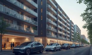 EV and apartments EV and apartments