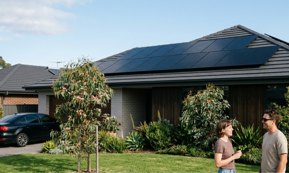 black solar panels Australia