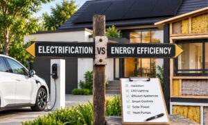 electrification vs energy efficiency Australia electrification vs energy efficiency Australia
