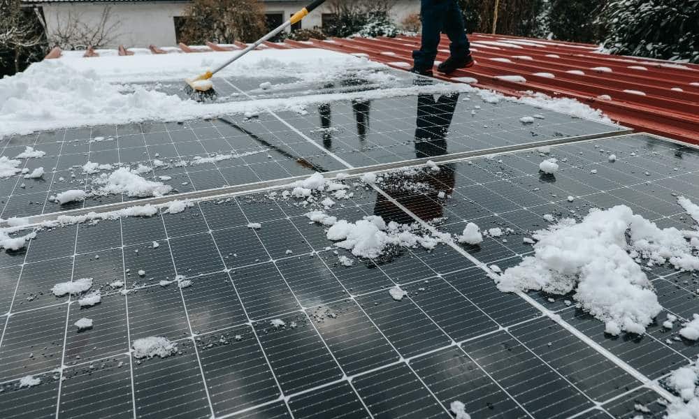 solar in winter