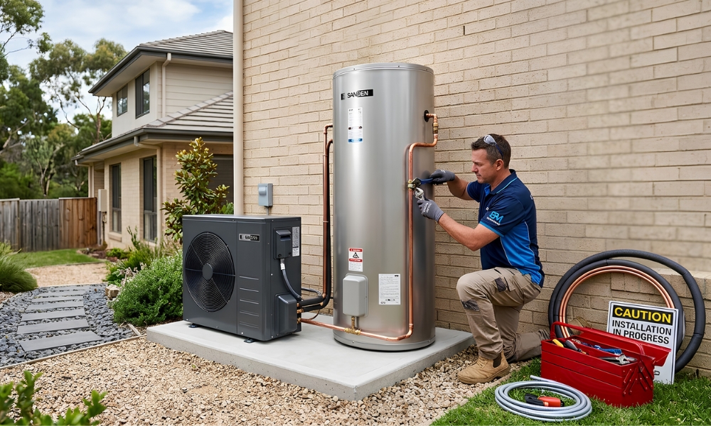 heat pump installation heat pump installation
