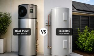 heat pump vs electric hot water heat pump vs electric hot water