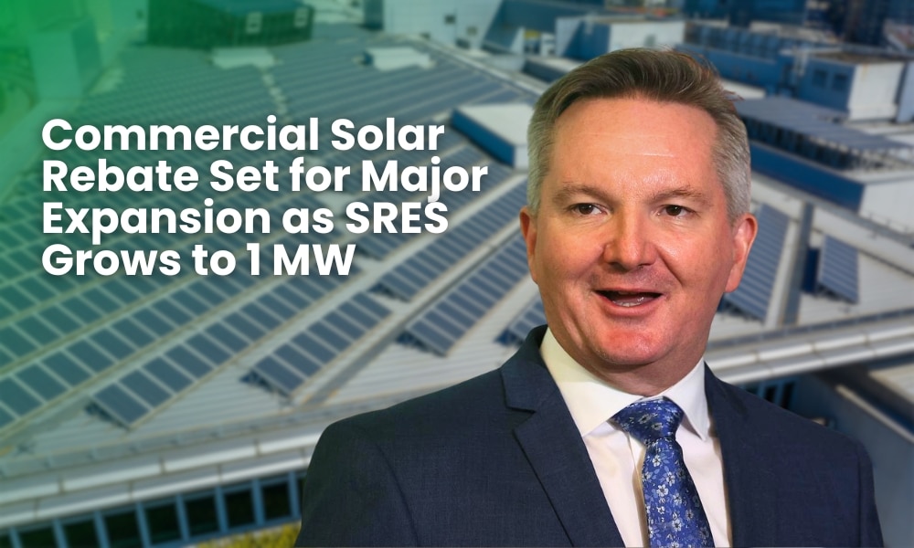 Commercial Solar Rebate Set for Major Expansion as SRES Grows to 1 MW