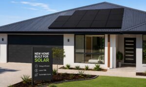 solar new home build australia