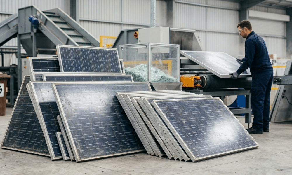solar panel recycling fee